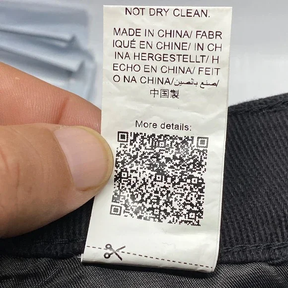 SHEIN Black Cargo Pants High Waisted Utility Pockets Casual Style XS 2 - Picture 13 of 14